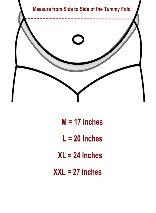 KimYoung Tummy Liners for Sweat Rash -Brushed Cotton on Both Sides- Plus Size Under Belly Sweat Liners Belly Pad Belly Band for Skin Rash – 3PCS (X-Large) - Image 5